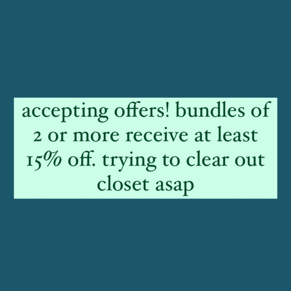 New listings!!! Accepting/giving offers! Clearing out closest ASAP - Picture 1 of 1